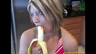 teen banana blowjob rag
